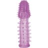 Фиолетовая насадка, удлиняющая половой член - 13,5 см.