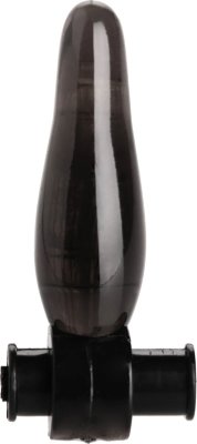 Дымчатая анальная мини-пробка с вибропулей Vibrating Bum Tickler Mini Anal Plug - 6,3 см. Длина: 6.3 см. Диаметр: 1.9 см. Эта вибрирующая анальная пробка идеально подходит для новичков. Тонкий кончик, обеспечит легкую вставку, коническое тело - мягкое и приятное расширение ануса. Эта игрушка, изготовленная из прочного, но гибкого материала TPR. Важно: батарейки в виброэлементе не предполагают замены! Заряда хватит до 30 минут непрерывной игры. Страна: Китай. Материал: анодированный пластик, TPR. Батарейки: есть в комплекте.
