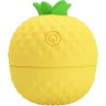 Желтый клиторальный стимулятор-ананас Pineapple Secret