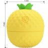 Желтый клиторальный стимулятор-ананас Pineapple Secret