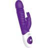 Фиолетовый вибратор-кролик The Sonic Rabbit - 22 см.