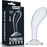 Прозрачный стимулятор простаты Flawless Clear Prostate Plug - 15 см.