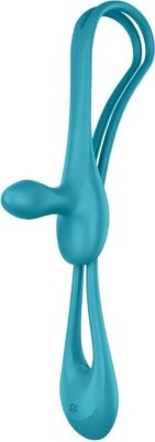 Голубой мультивибратор для пар Satisfyer Plug Play 1 Длина: 43.5 см. Satisfyer Plug & Play 1 — это универсальный мультивибратор, которого вы никогда раньше не видели: с двумя мощными моторами на обоих концах он идеально подходит как для чувственной анальной стимуляции, так и для соблазнения многих других горячих точек. Его небольшой плаг предназначен для того, чтобы вызывать восторг как у новичков, так и у опытных пользователей, а накладная часть обеспечивает глубокую и интенсивную вибрацию клитора, половых губ, пениса или промежности. Satisfyer Plug & Play 1 имеет уникальную форму, но при этом очень прост в использовании: длину этого мультивибратора можно регулировать, перемещая пробку на петле или полностью ослабляя ее. Кроме того, средняя часть очень гибкая, что позволяет использовать этот инновационный продукт для удовольствия в качестве анальной пробки и вибратора или как анальную пробку и кольцо для члена одновременно. Вибратор Plug & Play 1 для пар также невероятно универсален – он предназначен для использования людьми всех полов, и вы сами решаете, кто получит удовольствие от анальной стимуляции с помощью вилки, а кто – от накладной части – нет предела вашему воображению. Страна: Германия. Материал: силикон. Батарейки: встроенный аккумулятор.
