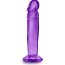 Фиолетовый анальный фаллоимитатор Sweet N Small 6 Inch Dildo With Suction Cup - 16,5 см. - Фиолетовый анальный фаллоимитатор Sweet N Small 6 Inch Dildo With Suction Cup - 16,5 см.