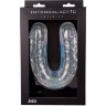 Прозрачный двусторонний фаллоимитатор Infinity - 33,5 см.