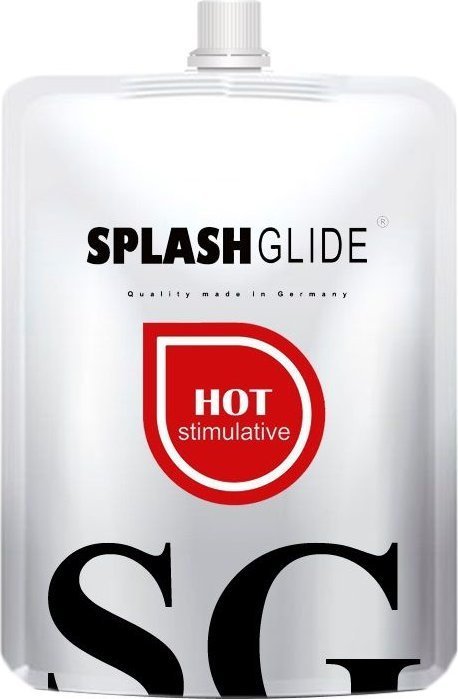 Возбуждающий лубрикант на водной основе Splashglide Hot Stimulative - 100 мл.