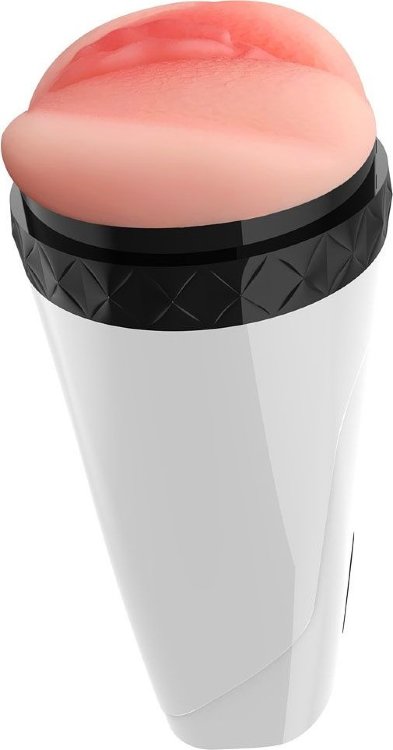 Мастурбатор-вагина с вибрацией в колбе Molly