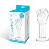 Стеклянный плаг в форме сжатой в кулак руки 5’’ Glass Fist Butt Plug - 13 см.