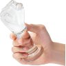 Стеклянный плаг в форме сжатой в кулак руки 5’’ Glass Fist Butt Plug - 13 см.