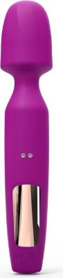 Лиловый вибратор с 2 сменными насадками R-Evolution Wand Vibrator with 2 Attachments Длина: 20.5 см. R-Evolution - вибратор со сменными насадками, умело сочетает в себе эргономику, эстетику и технические характеристики. Без сомнения, именно его универсальность уже несколько лет обеспечивает ему место на подиуме бестселлеров французского бренда Love to Love. Чтобы удовлетворить все ваши желания у R-Evolution в комплекте две сменные насадки из сверхмягкого силикона. Насадка с двойными ушками предназначена для стимуляции области клитора. Вторая насадка, более удлиненная, предназначена для вагинальной стимуляции. Расширьте грани своего удовольствия! 16 режимов вибрации. Водонепроницаемый. Страна: Китай. Материал: силикон. Батарейки: встроенный аккумулятор.