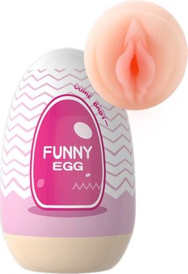 Мастурбатор-яйцо Funny Egg с входом-вагиной  Цена 1 282 руб. Длина: 9 см. Диаметр: 4 см. Мастурбатор-яйцо, идеально имитирующее тип женского влагалища. Визуальная и тактильная реалистичность, внутренняя ребристая поверхность и компактный дизайн вместе с удобным чехлом в форме яйца делают мастурбатор настоящим сокровищем, созданным лично для вас. Подобная секс-игрушка для мужчин вовсе не выглядят как таковая благодаря пластиковому чехлу, который помимо гигиенической функции, служит еще и хорошим камуфляжем. Мужской мастурбатор Funny Egg - это всегда «да»! Материал товара – гипоаллергенный медицинский силикон, который достаточно просто сполоснуть под струей теплой воды после использования. Страна: Китай. Материал: силикон.