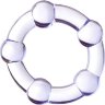 Фиолетовое эрекционное кольцо A-Toys
