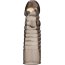 Дымчатая насадка-удлинитель Ribbed Realistic Penis Enhancing Sleeve Extension - 15,2 см. - Дымчатая насадка-удлинитель Ribbed Realistic Penis Enhancing Sleeve Extension - 15,2 см.