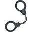 Черные силиконовые наручники A-Toys без ключа  Цена 1 205 руб. - Черные силиконовые наручники A-Toys без ключа