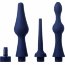 Набор из 3 универсальных насадок для анального душа Universal 3 Piece Silicone Enema Attachment Set - Набор из 3 универсальных насадок для анального душа Universal 3 Piece Silicone Enema Attachment Set