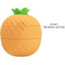 Оранжевый клиторальный стимулятор-ананас Pineapple Secret