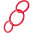 Набор из 3 красных эрекционных колец различного диаметра  Цена 566 руб. - Набор из 3 красных эрекционных колец различного диаметра