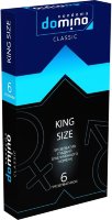 Презервативы увеличенного размера DOMINO Classic King size - 6 шт.