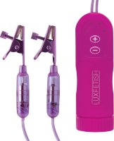 Многоскоскоростные виброзажимы для сосков Remote Control Vibrating Nipple Clips