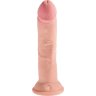 Телесный фаллоимитатор на присоске 8 Triple Density Cock - 24,1 см.