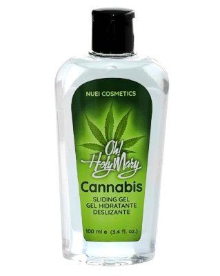 Согревающий интимный гель Oh! Holy Mary Sliding Gel - 100 мл.  Цена 1 389 руб. Oh! Holy Mary Sliding Gel – это гель-лубрикант с маслом Cannabis Sativa, который при нанесении создает мягкое ощущение согревающего эффекта, сочетающегося с увлажняющими свойствами растения Cannabis Sativa, которое богато незаменимыми жирными кислотами и считается натуральным увлажнителем. Этот лубрикант предназначен для дополнительного скользящего, длительного эффекта в сочетании с интенсивным теплом для повышения чувствительности эрогенных зон. Он создан на основе натуральных ингредиентов и полностью совместим с латексом, презервативами, эротическими игрушками всех видов, включая силикон. глицерин, масло конопли, ароматизатор, лимонен, линалоол. Страна: Испания. Объем: 100 мл.
