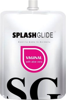 Ухаживающий лубрикант на водной основе Splashglide Vaginal With Aloe Vera - 100 мл.