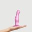 Розовая насадка Strap-On-Me Dildo Plug Curvy size M - Розовая насадка Strap-On-Me Dildo Plug Curvy size M