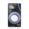 Голубое люминесцентное кольцо Silicone Glo Cock Ring