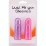 Набор из 2 насадок на пальцы Lust Finger Sleeves