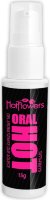 Гель для оральных ласк Oral Hot с согревающим эффектом - 15 гр.