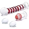Набор из 4 стеклянных предметов Mr. Swirly Set
