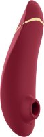 Бордовый клиторальный стимулятор Womanizer Premium 2