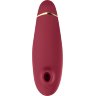 Бордовый клиторальный стимулятор Womanizer Premium 2