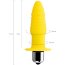 Желтая анальная вибровтулка Lancy - 11 см.  Цена 1 316 руб. - Желтая анальная вибровтулка Lancy - 11 см.