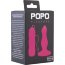 Розовая вибровтулка с 5 режимами вибрации POPO Pleasure - 10,5 см.  Цена 1 961 руб. - Розовая вибровтулка с 5 режимами вибрации POPO Pleasure - 10,5 см.