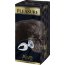 Серебристая анальная пробка с темным лисьим хвостом Black White Fox Tail Size S  Цена 3 831 руб. - Серебристая анальная пробка с темным лисьим хвостом Black White Fox Tail Size S