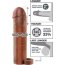 Коричневая насадка с кольцом Perfect 2 Extension with Ball Strap - 19 см. - Коричневая насадка с кольцом Perfect 2 Extension with Ball Strap - 19 см.