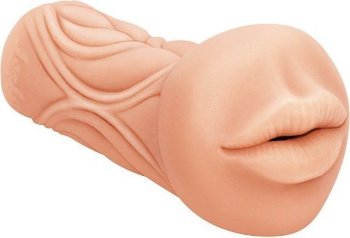 Телесный мастурбатор-ротик Sweet Lips