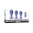 Набор из 3 анальных пробок с вибропулей Hole Punch Plug Set - Набор из 3 анальных пробок с вибропулей Hole Punch Plug Set