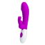 Лиловый вибратор-кролик Naughty Bunny - 19,8 см.  Цена 2 522 руб. - Лиловый вибратор-кролик Naughty Bunny - 19,8 см.