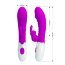 Лиловый вибратор-кролик Naughty Bunny - 19,8 см.  Цена 2 522 руб. - Лиловый вибратор-кролик Naughty Bunny - 19,8 см.