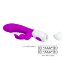 Лиловый вибратор-кролик Naughty Bunny - 19,8 см.  Цена 2 522 руб. - Лиловый вибратор-кролик Naughty Bunny - 19,8 см.
