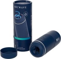 Синий мастурбатор с контролем всасывания Arcwave Pow Stroker