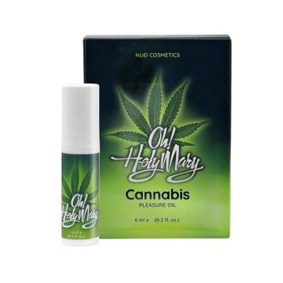 Стимулирующее масло Oh! Holy Mary Cannabis Pleasure Oil - 6 мл. Oh! Holy Mary Cannabis Pleasure Oil — это мощное средство для усиления оргазмов, содержащее масло семян Cannabis Sativa. Более года работы над уникальной формулой позволили создать один из самых сильных и продолжительных стимуляторов на рынке. Это универсальное стимулирующее масло, которое подходит для всех. Большинство стимуляторов обычно вызывают ощущение тепла или холода. Масло удовольствия Oh! Holy Mary производит совершенно иное ощущение. Всего одна капля этого стимулирующего масла, нанесенная на клитор или головку полового члена вызывает интенсивный покалывающий эффект, очень похожий на ощущение от вибратора. Вот почему Oh! Holy Mary и подобные продукты часто называют жидким вибратором . Его действие начинается через несколько секунд после нанесения и может длиться до 45 минут. масло плодов оливы европейской, олеиловый спирт, экстракт плодов зантоксилума бунгеанума, масло конопли посевной, масло коричного дерева, эвгенол. Страна: Испания. Объем: 6 мл.