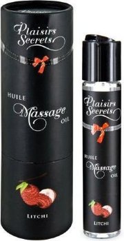 Массажное масло с ароматом личи Huile de Massage Gourmande Litchi - 59 мл.