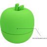 Зеленый клиторальный стимулятор в форме яблочка Apple Secret