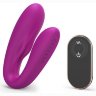 Лиловый вибратор для пар Match Up Couple Vibrator with Remote Control