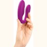 Лиловый вибратор для пар Match Up Couple Vibrator with Remote Control