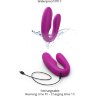 Лиловый вибратор для пар Match Up Couple Vibrator with Remote Control
