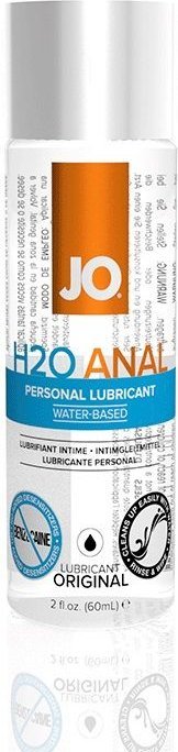 Анальный лубрикант на водной основе JO Anal H2O - 60 мл.